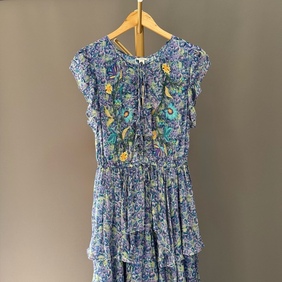 Sundance Eden Embroidered Tiered Maxi Dress - Picture 3 of 11
